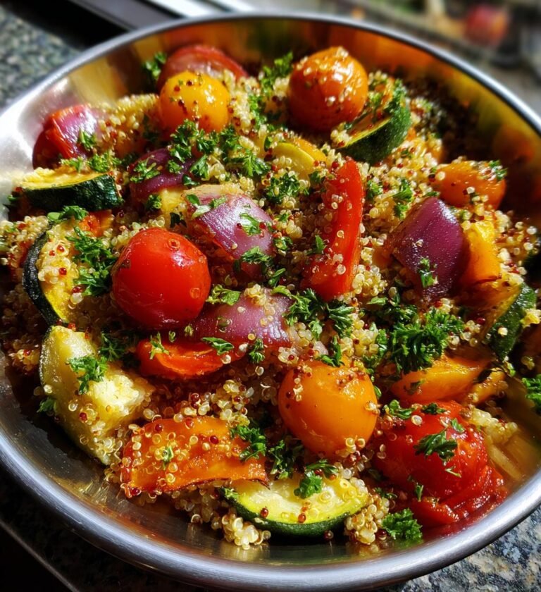 Quinoa and Roasted Vegetable Salad