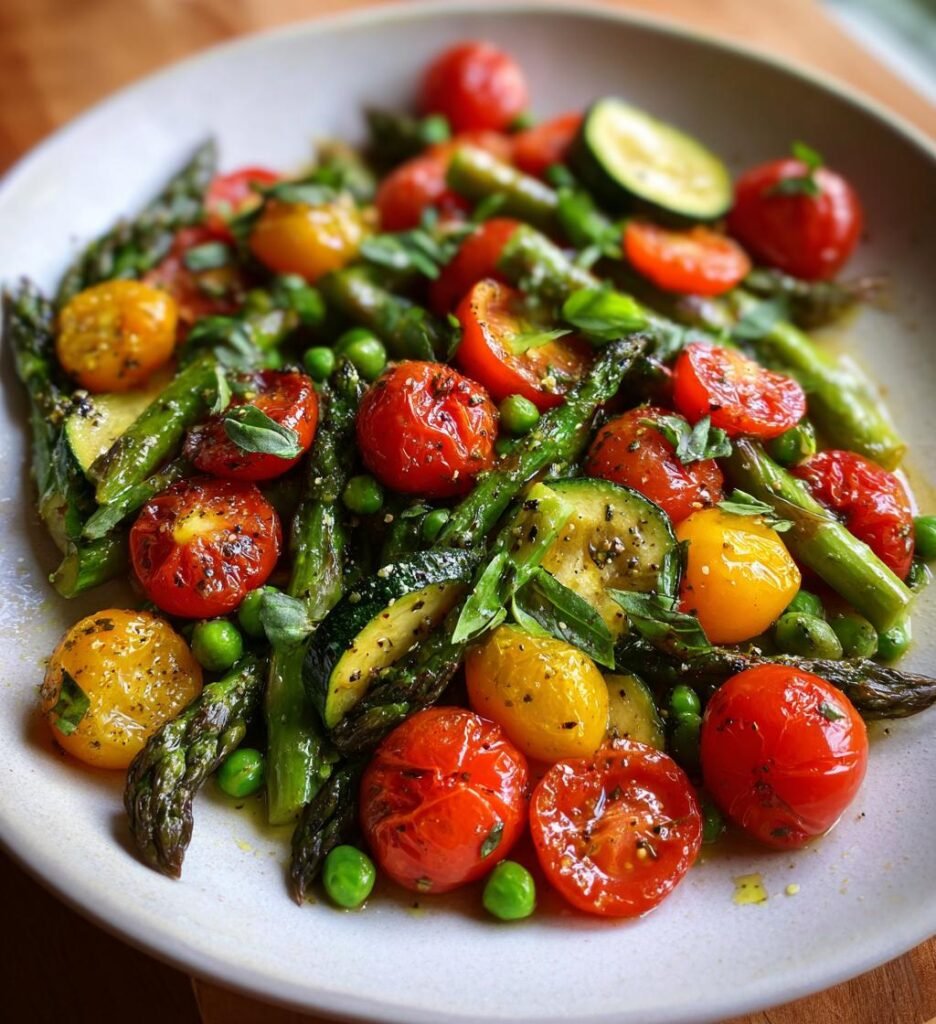 Spring recipes with fresh vegetables (Bon Appétit)