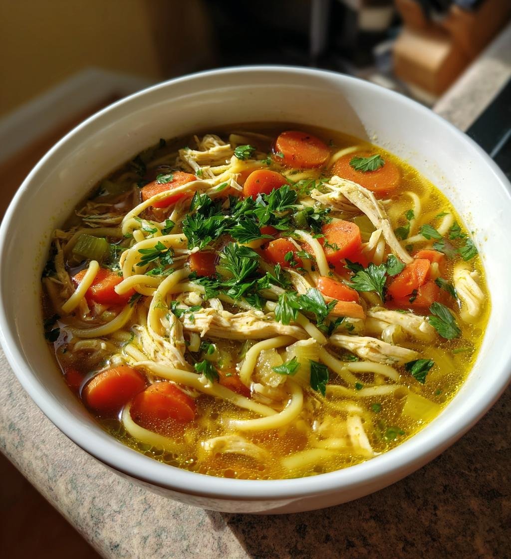 Chicken noodle soup