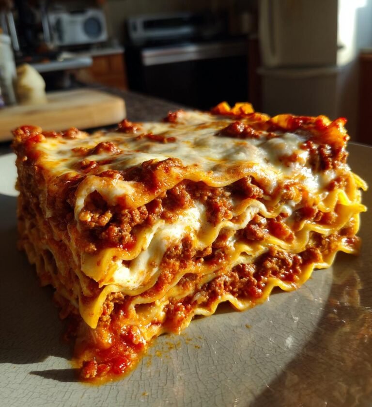Classic lasagna