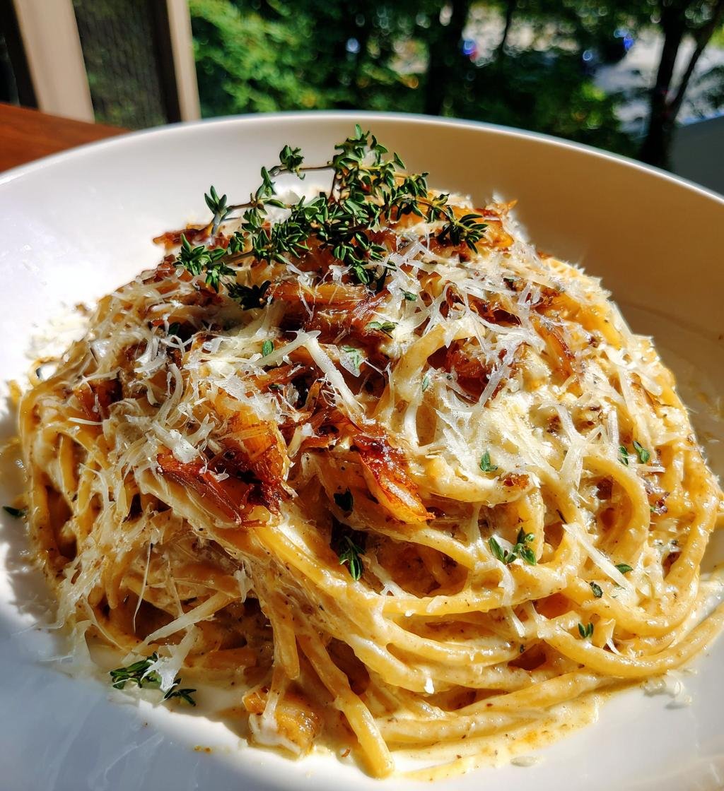 French onion pasta (viral comfort twist)