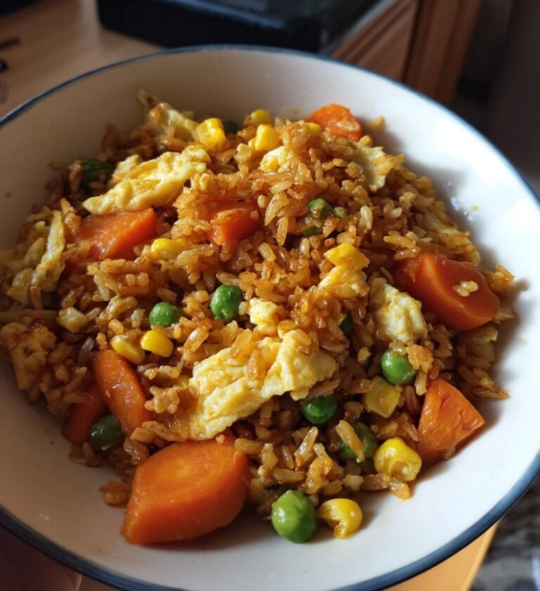 Fried rice (Asian staple)