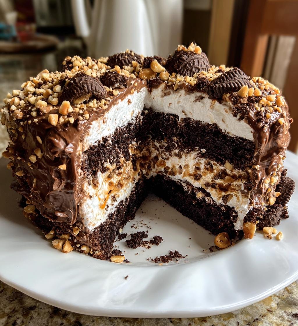 Girl Scout cookie cake (viral dessert)