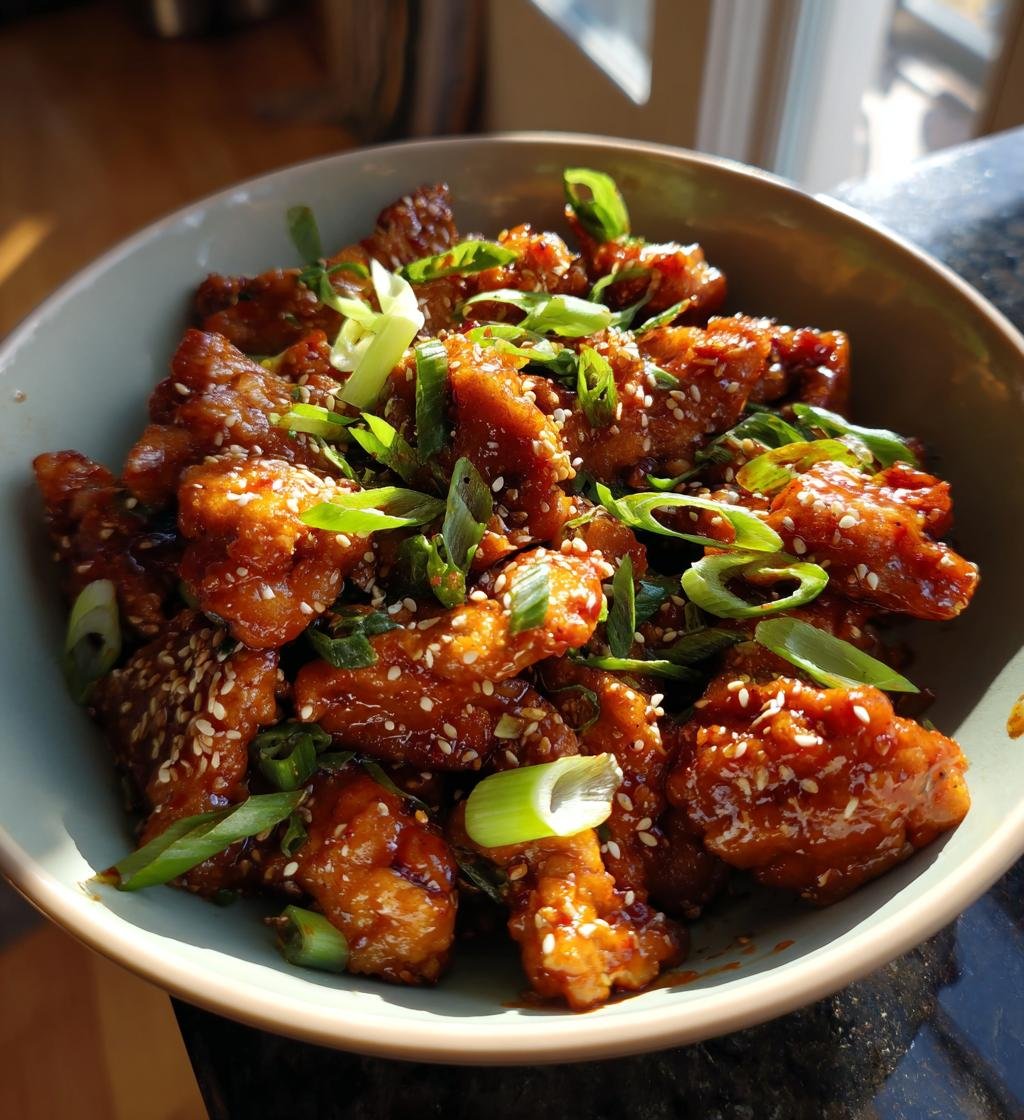 Korean gochujang chicken 🍗