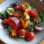 Roasted vegetable salads