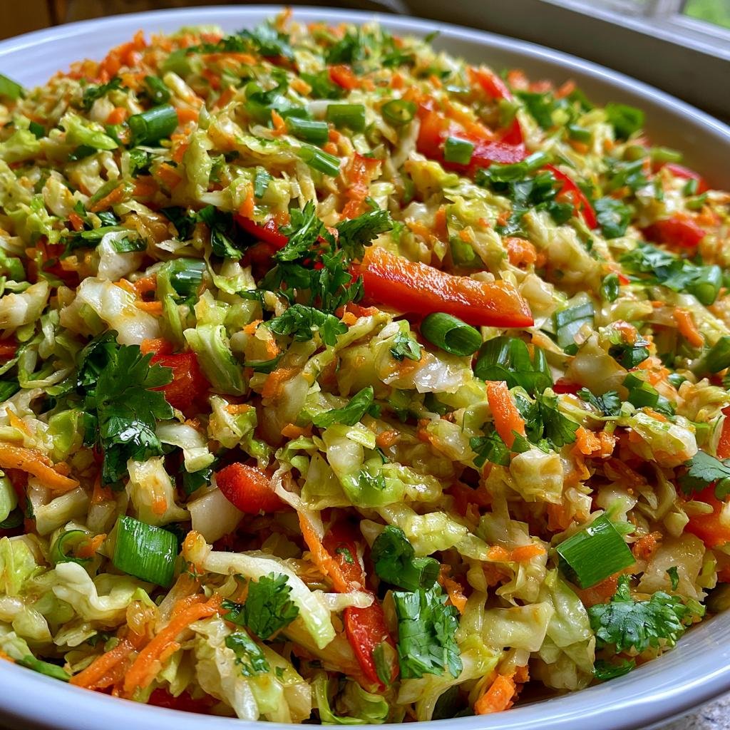 Asian Slaw July — Homemade
