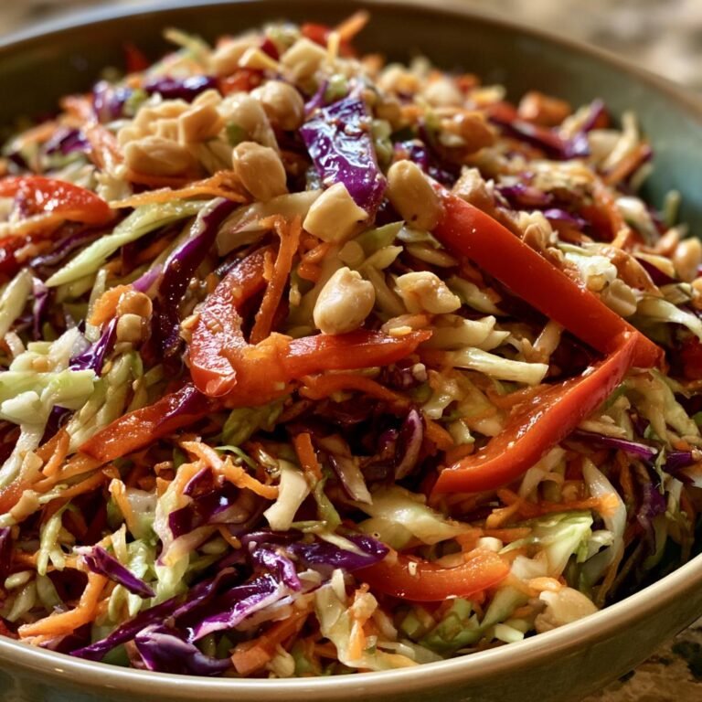 Asian Slaw July — Homemade