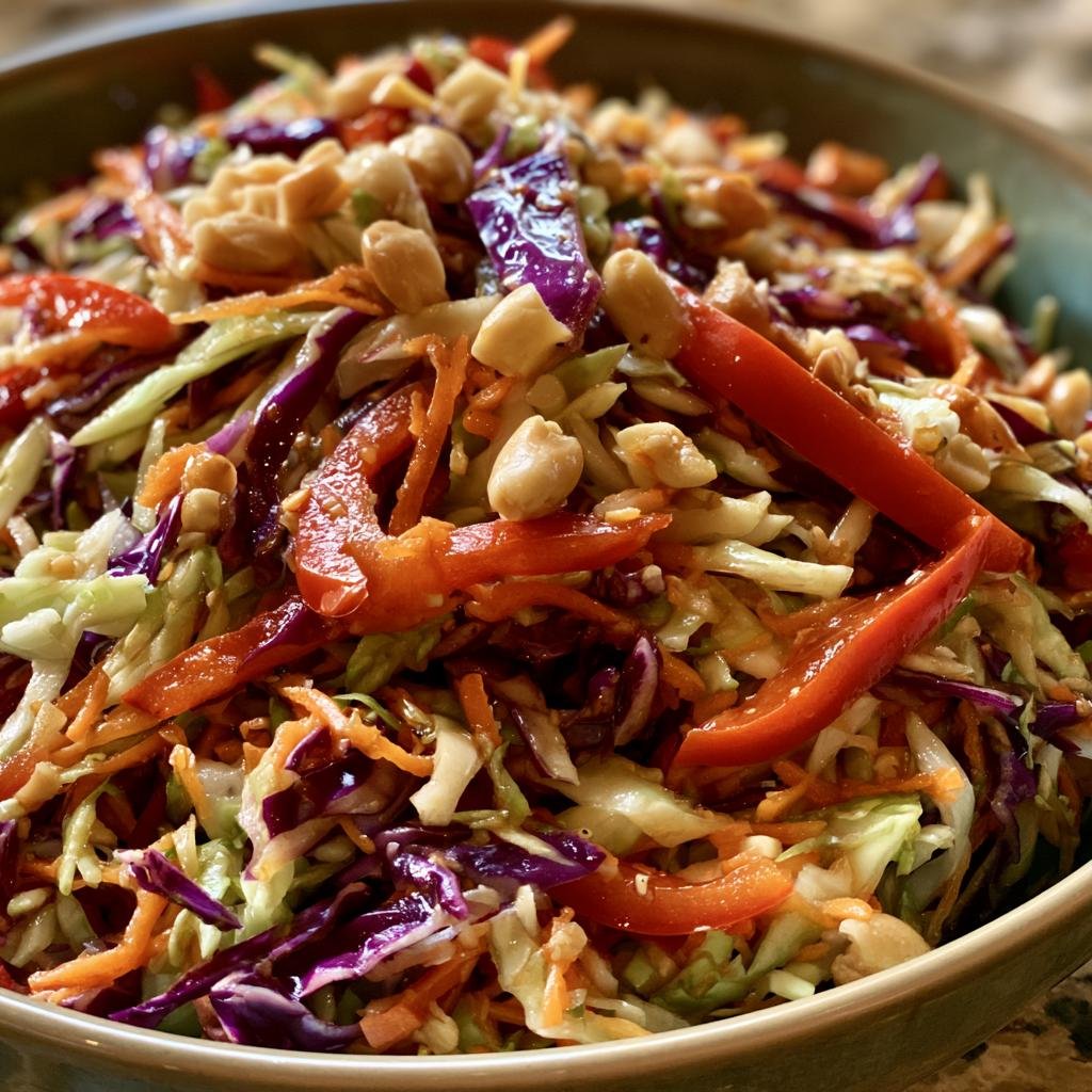 Asian Slaw July — Homemade