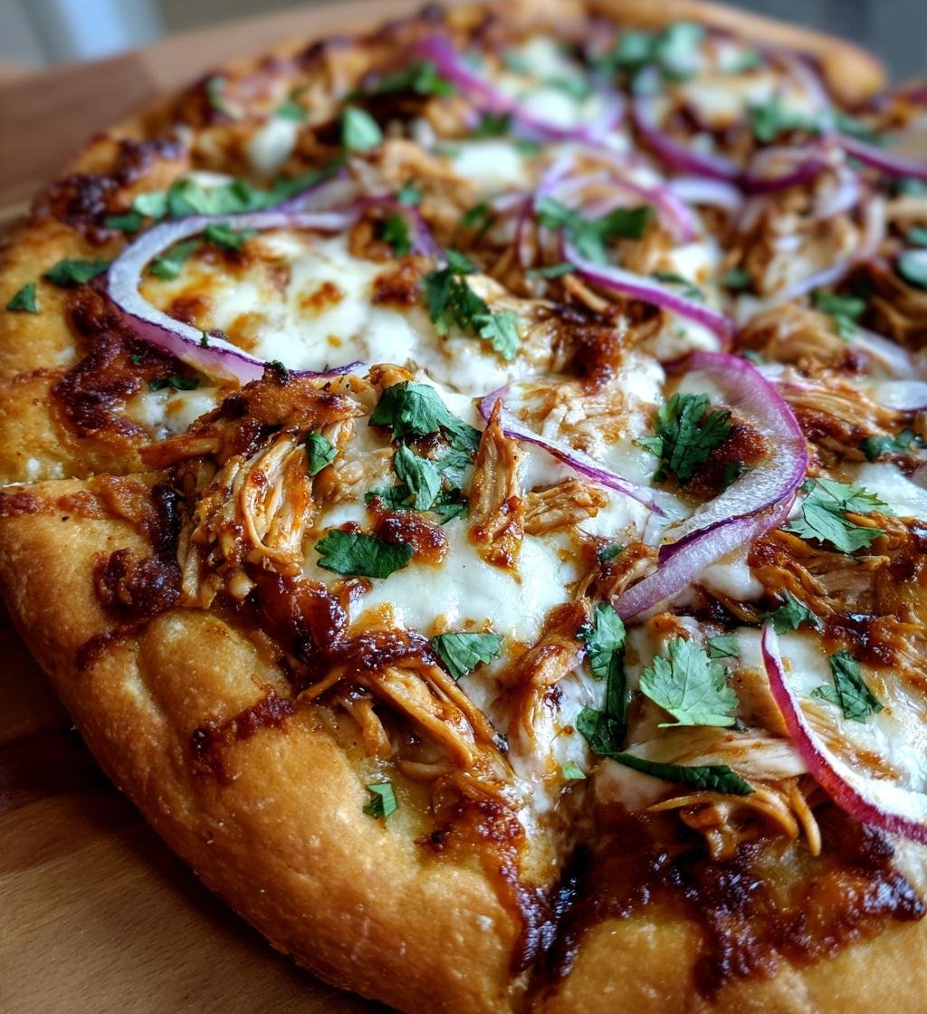 BBQ Chicken Pizza July — Classic