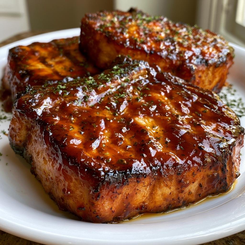 BBQ Pork Chops July — Classic