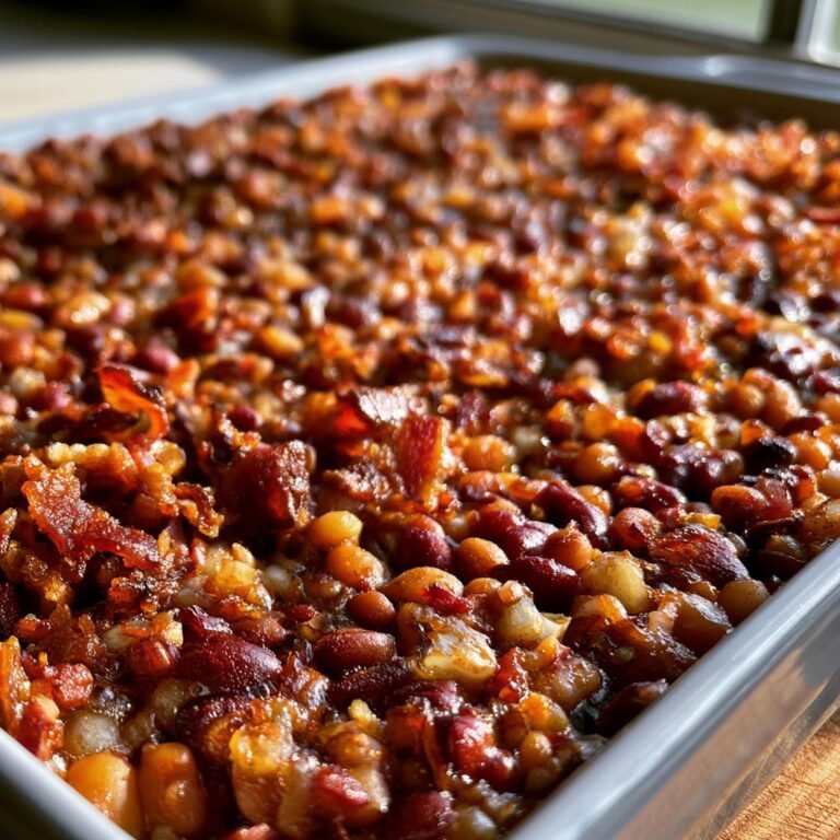 Baked Beans 4th of July Classic — Homemade