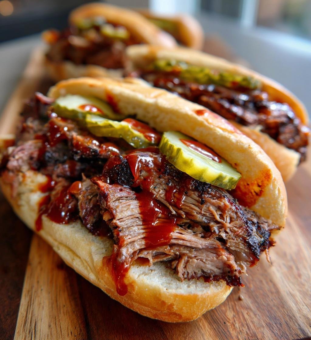 Brisket Sandwiches July — Classic