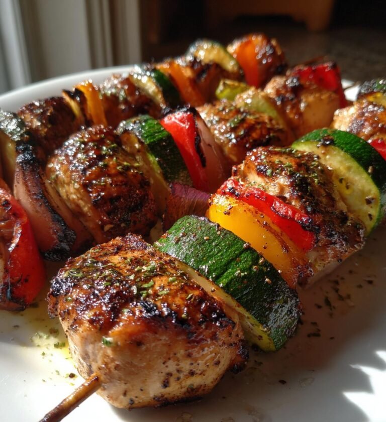 Chicken Kabobs 4th of July — Classic