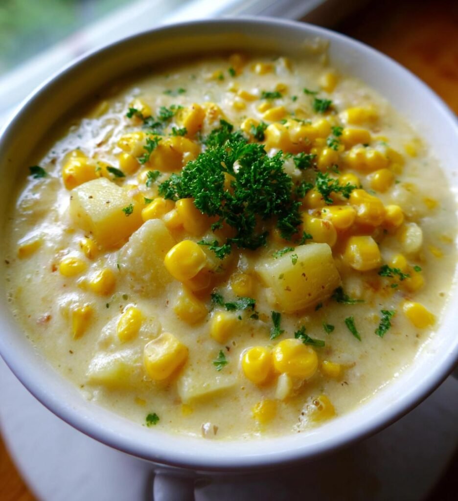 Corn Chowder July Classic — Homemade