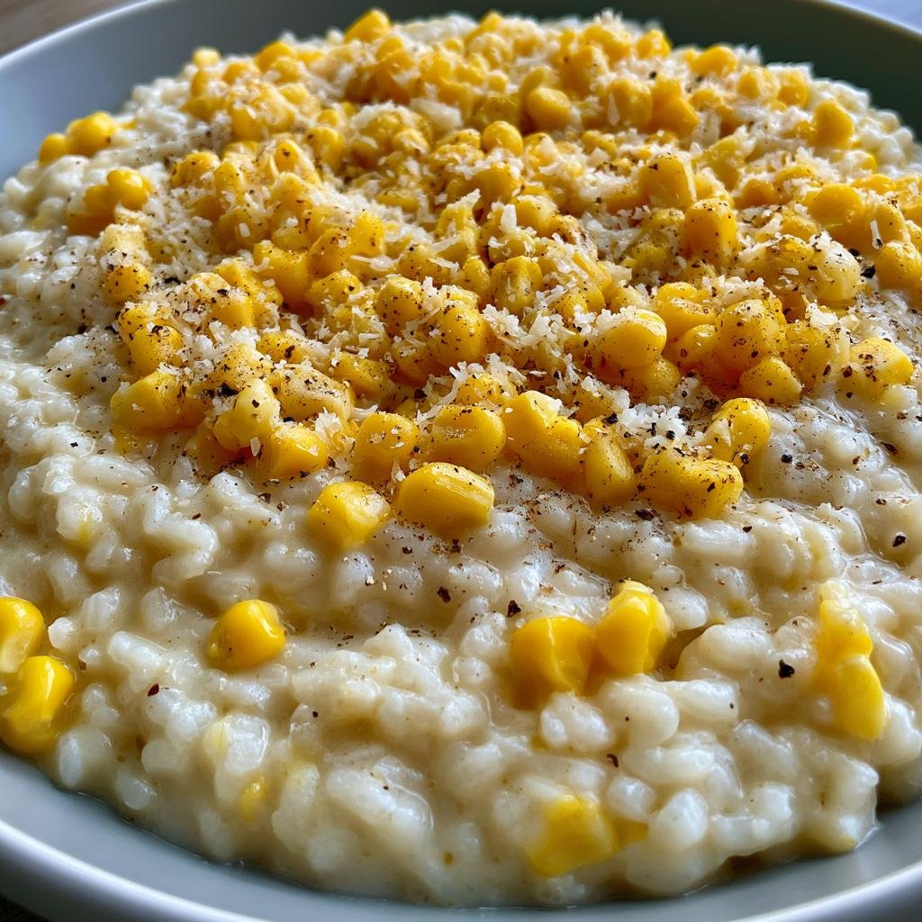 Corn Risotto July