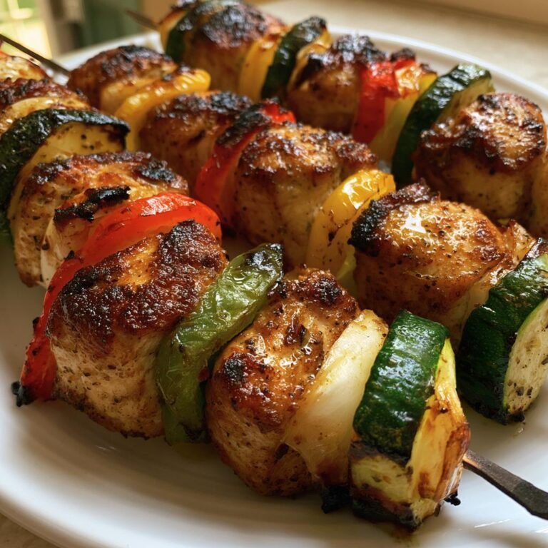 Grilled Kabobs 4th of July — Classic