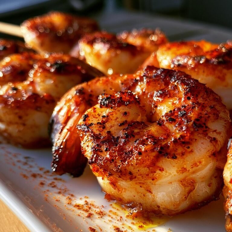 Grilled Shrimp July — Homemade