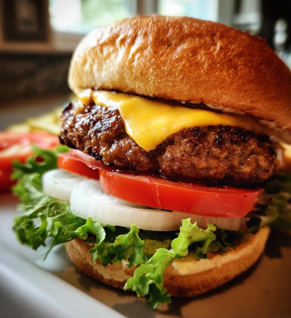 Hamburgers July Classic — Homemade