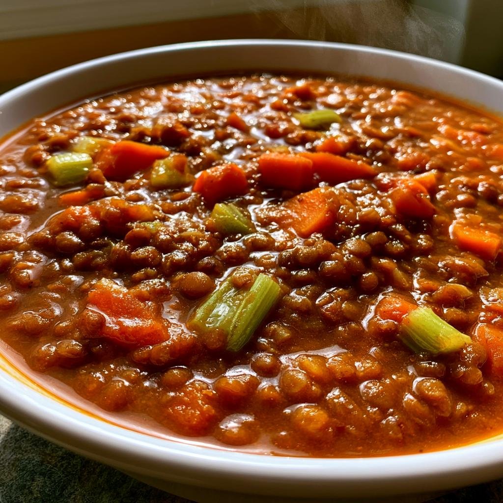 Lentil Soup July — Homemade