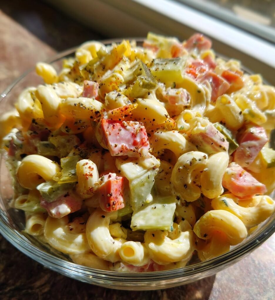 Macaroni Salad German July — Homemade