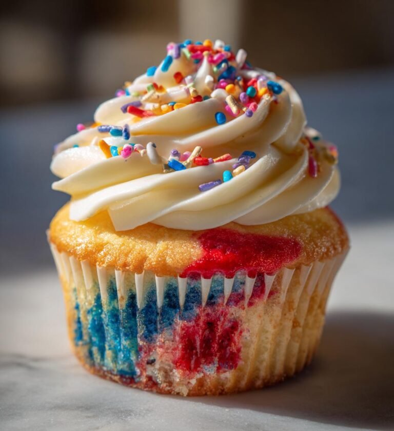 Patriotic Cupcakes Classic — Homemade