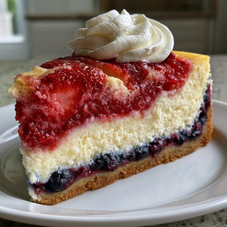 Red White Blue Cheesecake