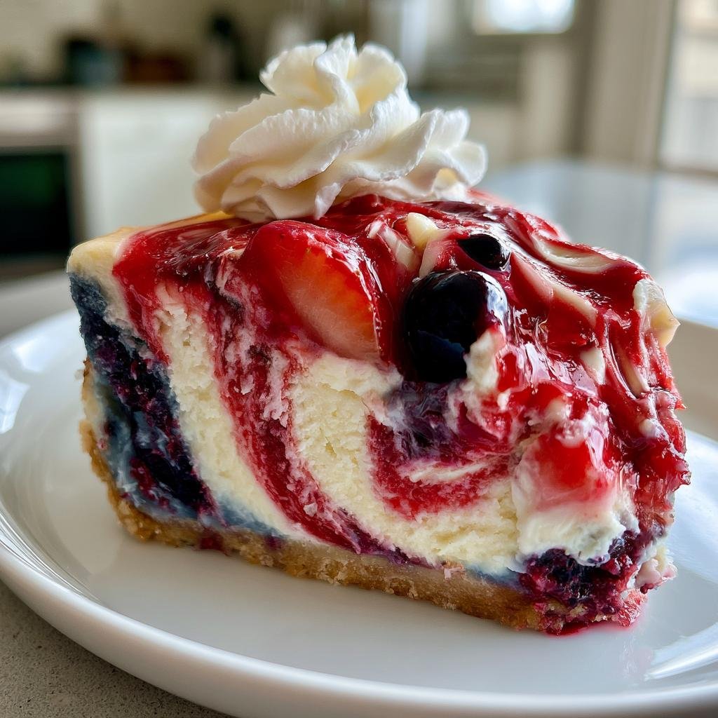 Red White Blue Cheesecake