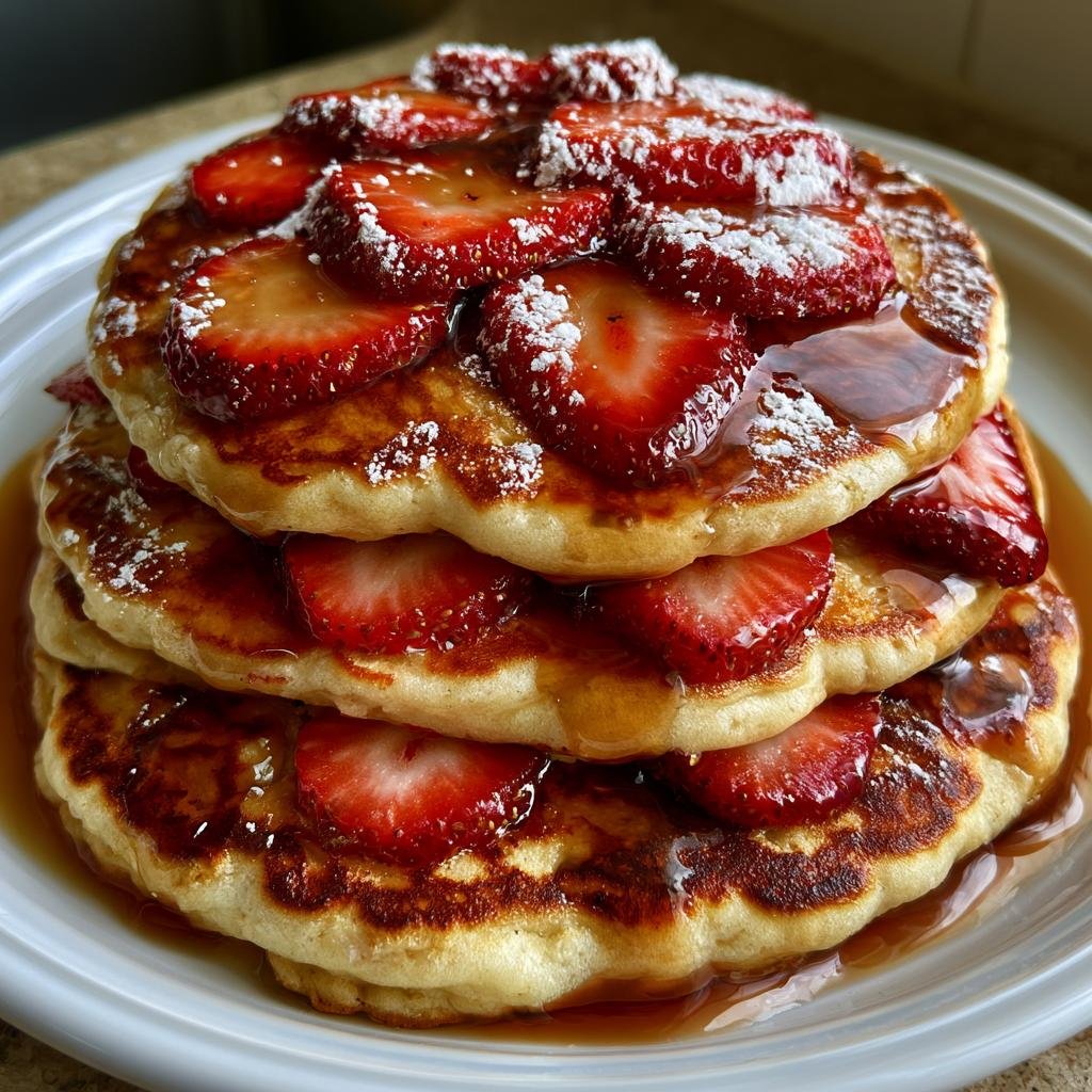 Strawberry Pancakes July — Classic
