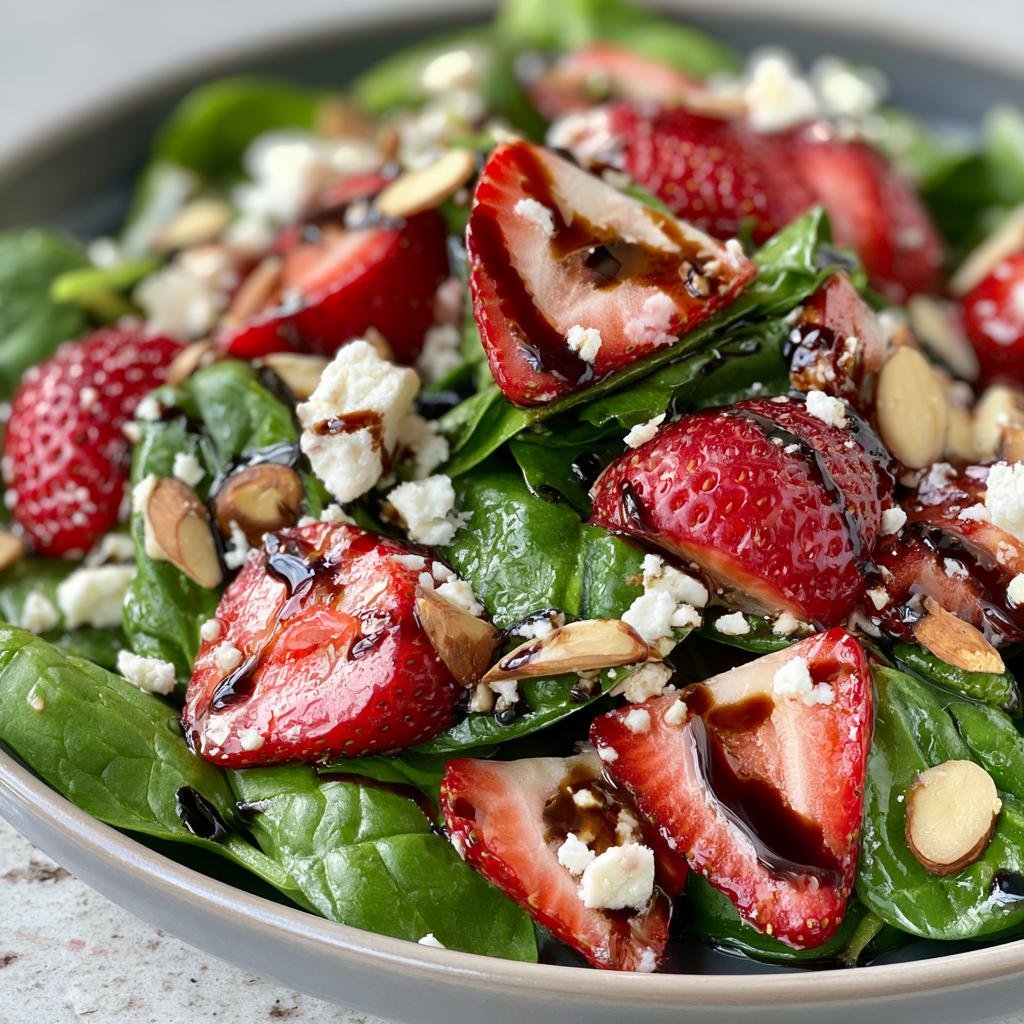 Strawberry Spinach Salad July — Classic
