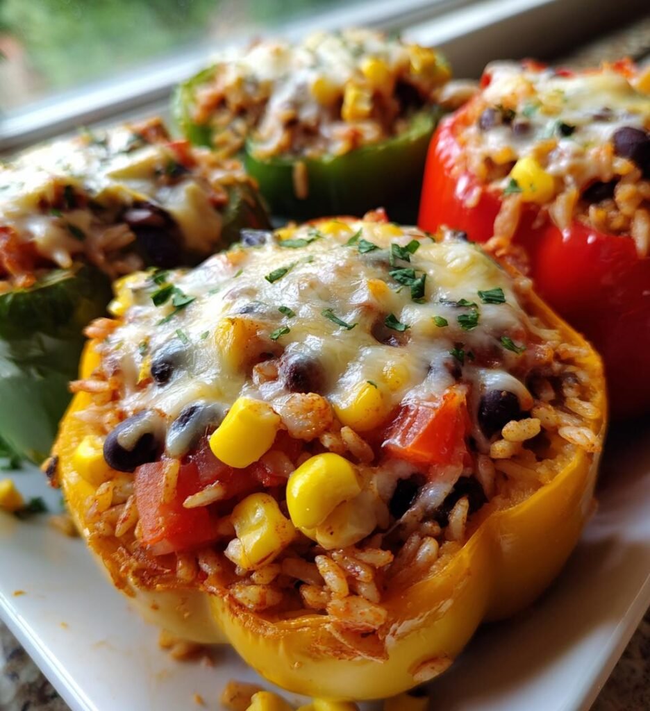 Stuffed Peppers July Summer