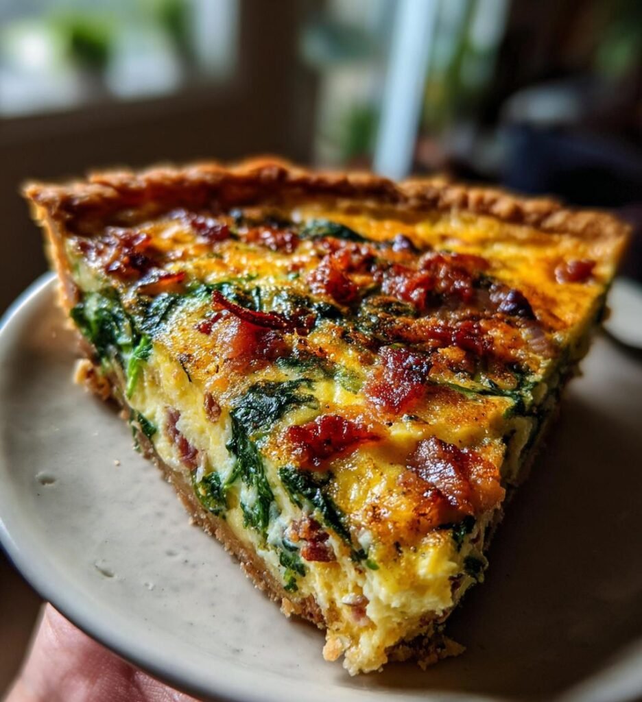 Bacon Quiche July