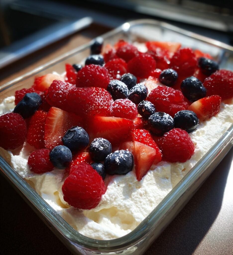 Berries and Cream July