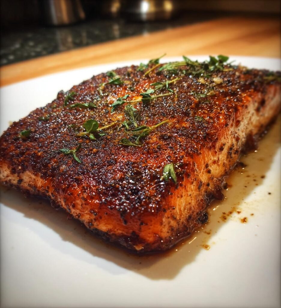 Blackened Salmon July — Classic