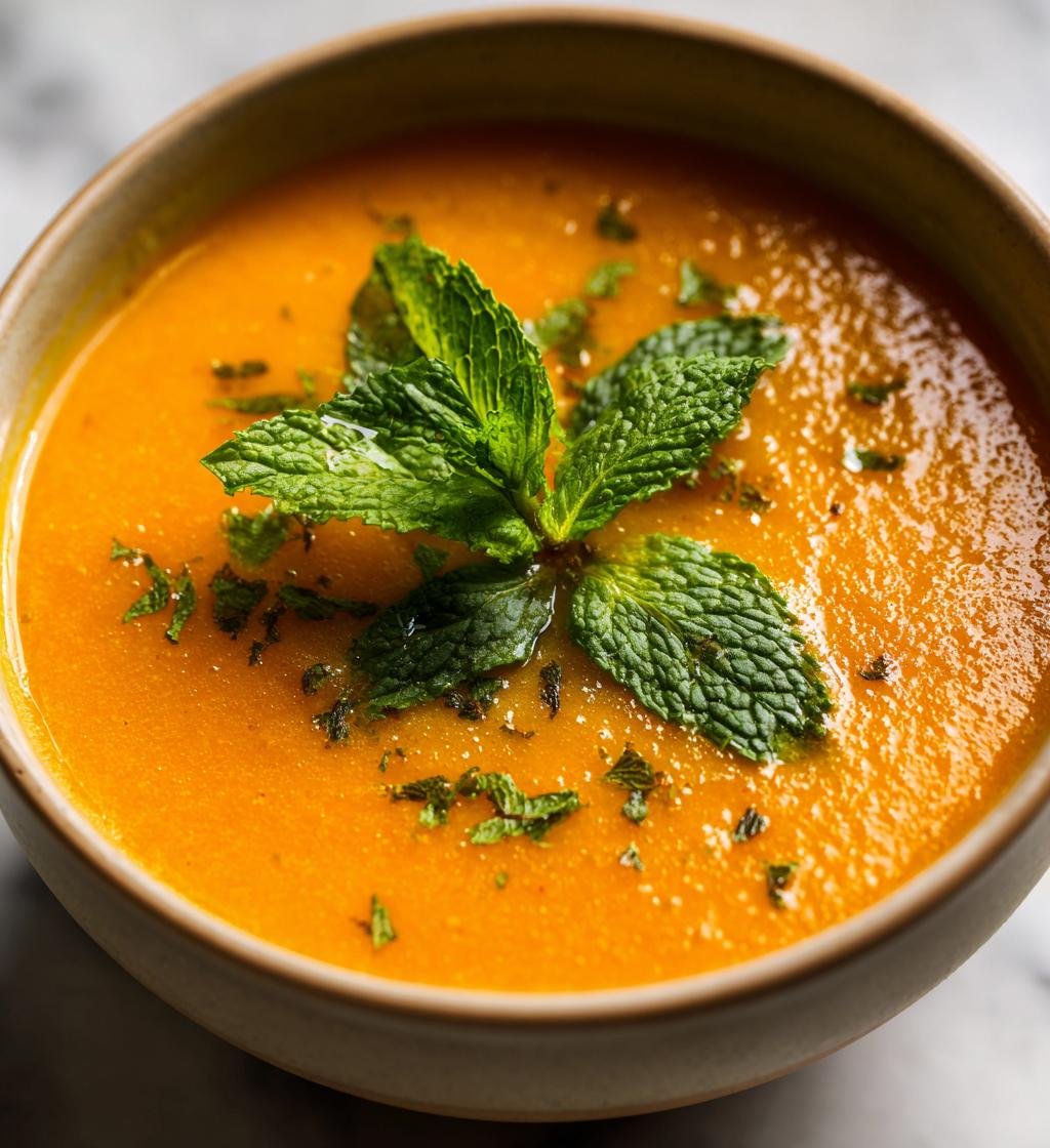Cantaloupe Soup July — Classic