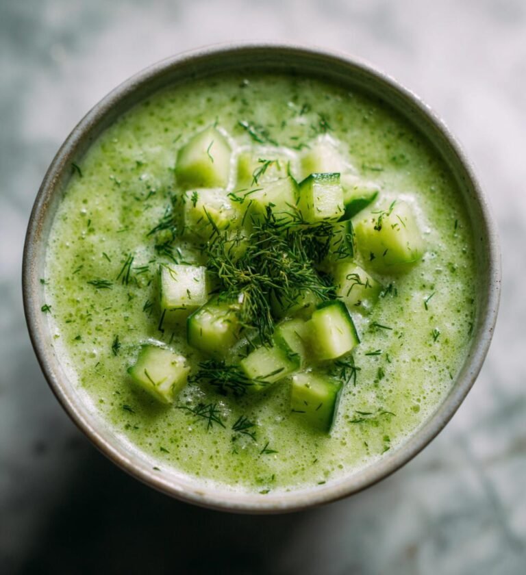 Cucumber Soup July Cold