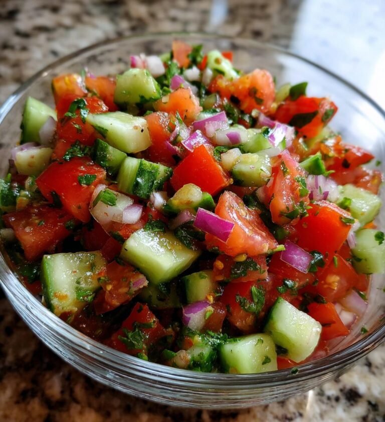 Cucumber Tomato Salad July — Classic