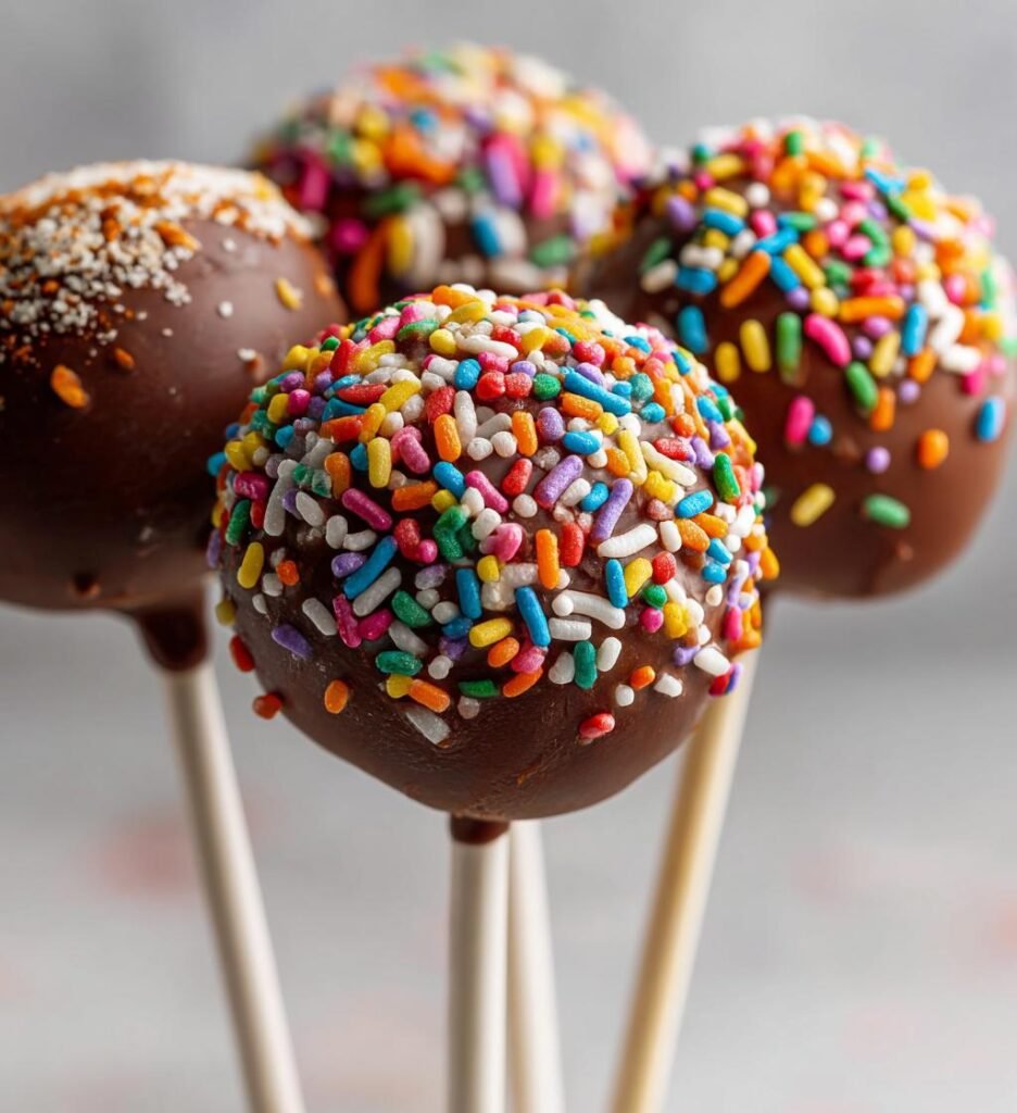 Firework Cake Pops