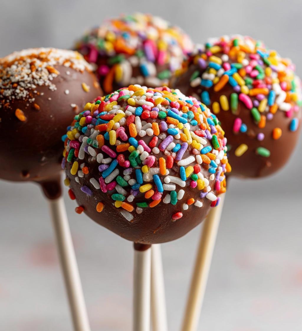 Firework Cake Pops