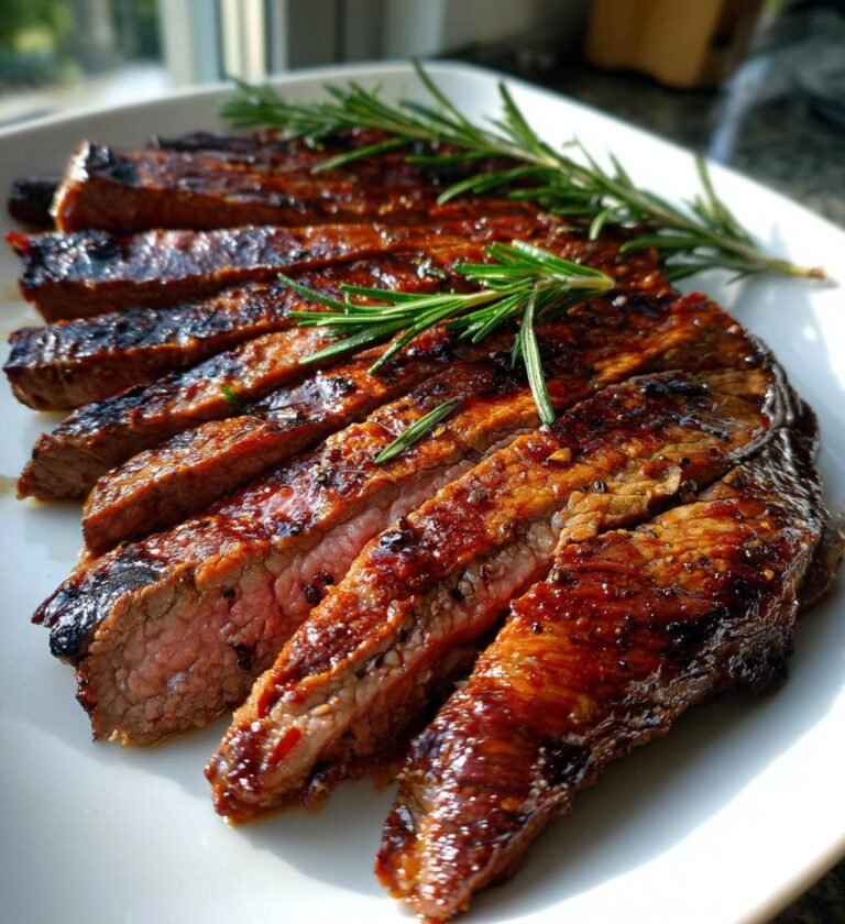 Flank Steak July — Homemade