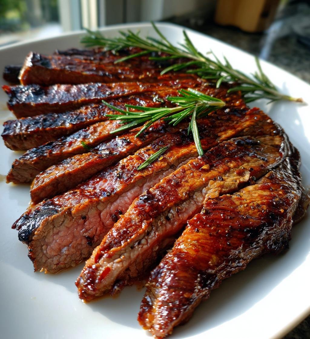 Flank Steak July — Homemade