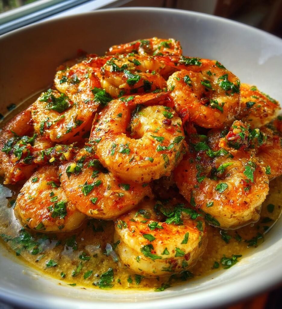 Garlic Butter Shrimp July — Homemade