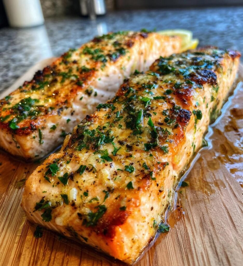 Grilled Salmon July Lemon
