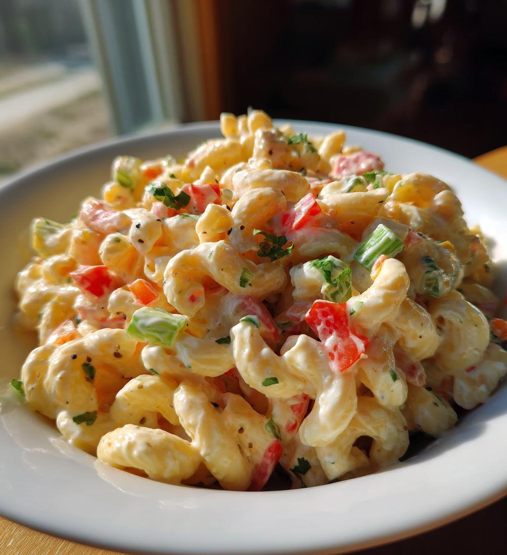Macaroni Salad 4th of July — Classic