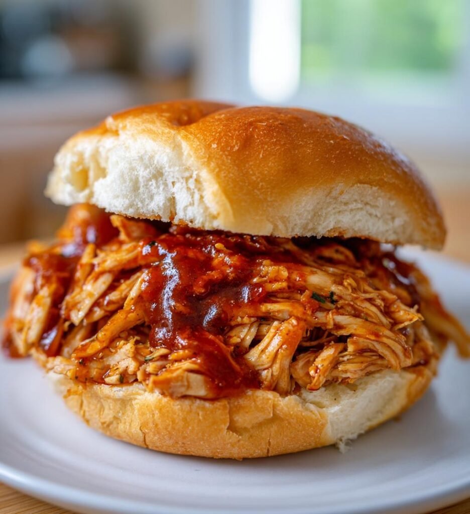 Pulled Chicken July — Homemade