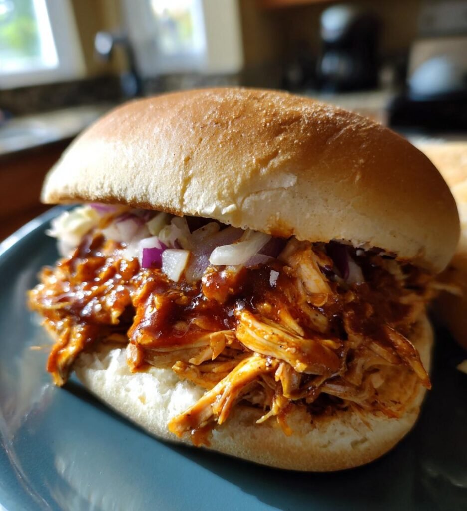 Pulled Chicken Sandwiches Independence — Homemade