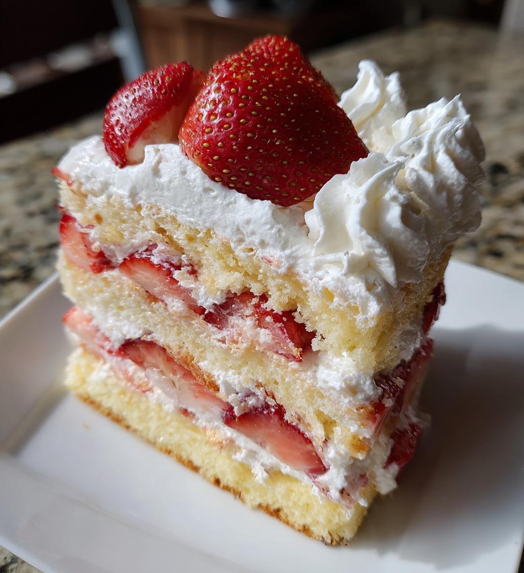 Strawberry Cake July — Classic