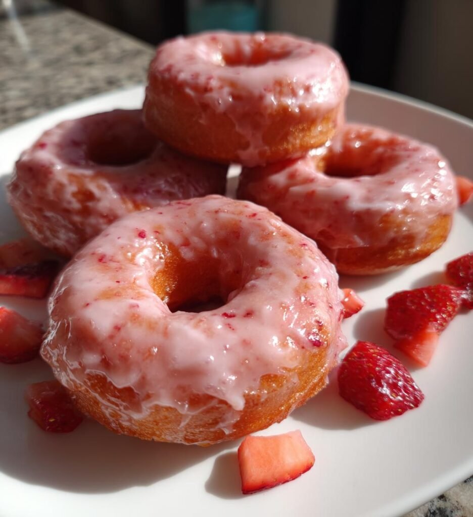 Strawberry Donuts July — Classic
