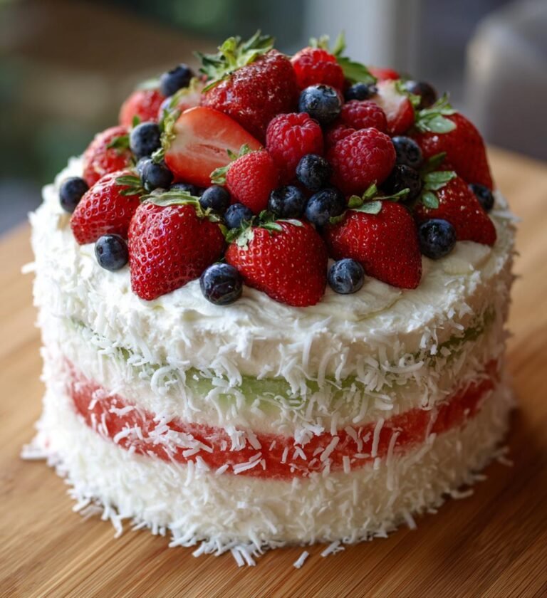 Watermelon Cake July — Classic