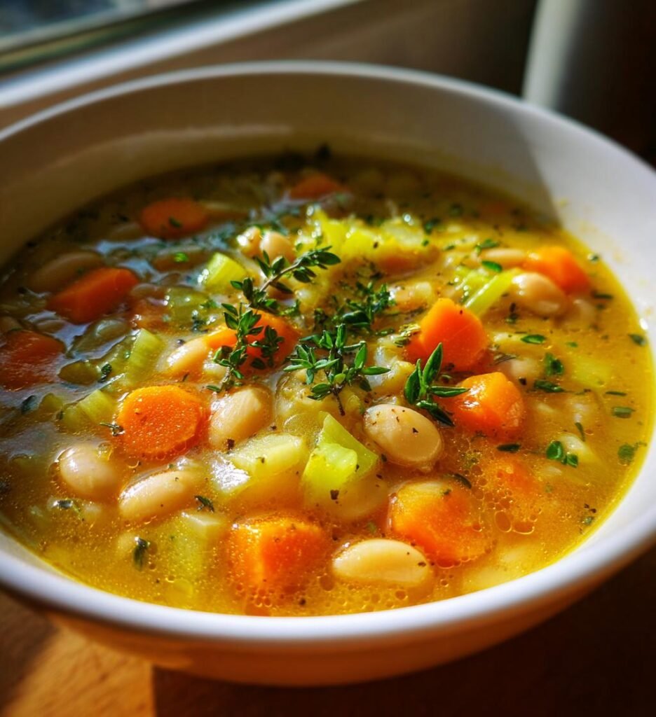 White Bean Soup July — Classic