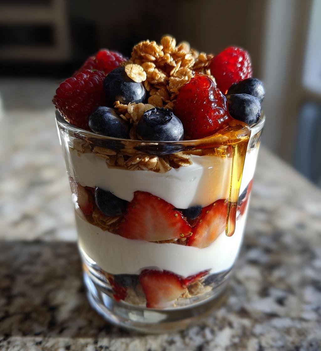 Yogurt Parfait July — Classic
